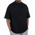 400 Gsm Custom Blank Unisex Crew Neck T-shirt Plus Size Drop Shoulder Custom Oem Cotton Streetwear T Shirt
