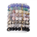 Summer Jewelry 2022 Natural Stone Bracelet Jasper Minimalist Agate Stone Bracelet Gemstone Bracelet