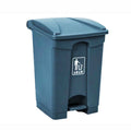 O-Cleaning 30L Plastic Foot Pedal Trash Bin With LidStep-On Garbage BinHands-Free Waste Bin for Kitchen/Indoor/Outdoor Use