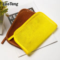 Custom Logo Skin Exfoliating Towel Nylon Mesh Body Rubbing Cloth Scrubber Bath Shower Soap Bubble Foaming Wash Cloth