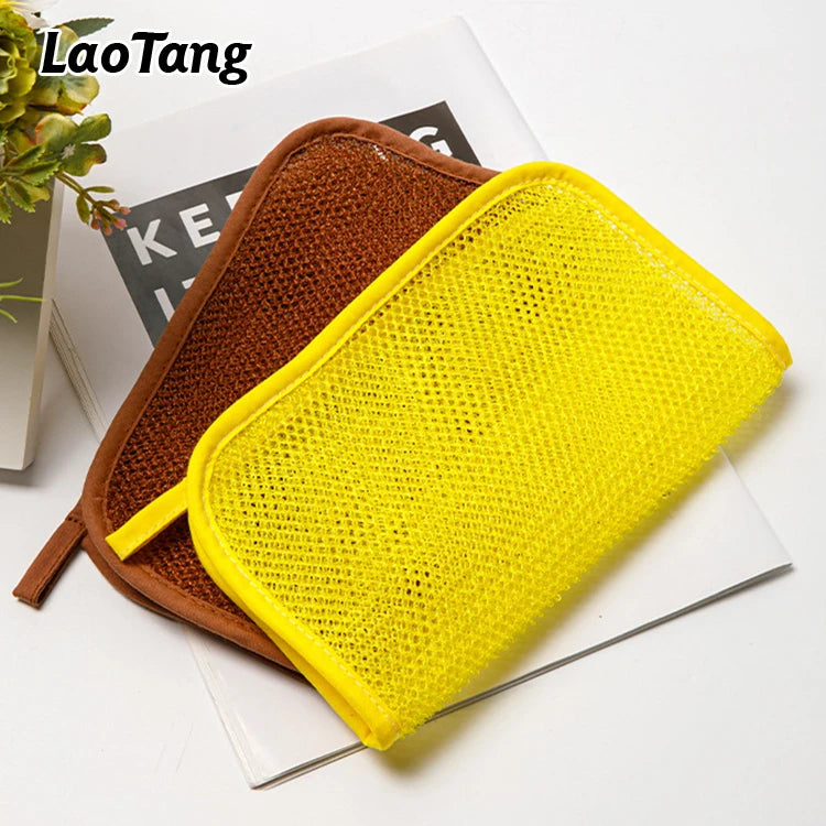 Custom Logo Skin Exfoliating Towel Nylon Mesh Body Rubbing Cloth Scrubber Bath Shower Soap Bubble Foaming Wash Cloth