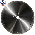High Frequency Silver Brazing Welded 20/500mm Industrial Diamond Cutting Tools Laser Welded Wet/Dry Granite Cutting Disc Stone