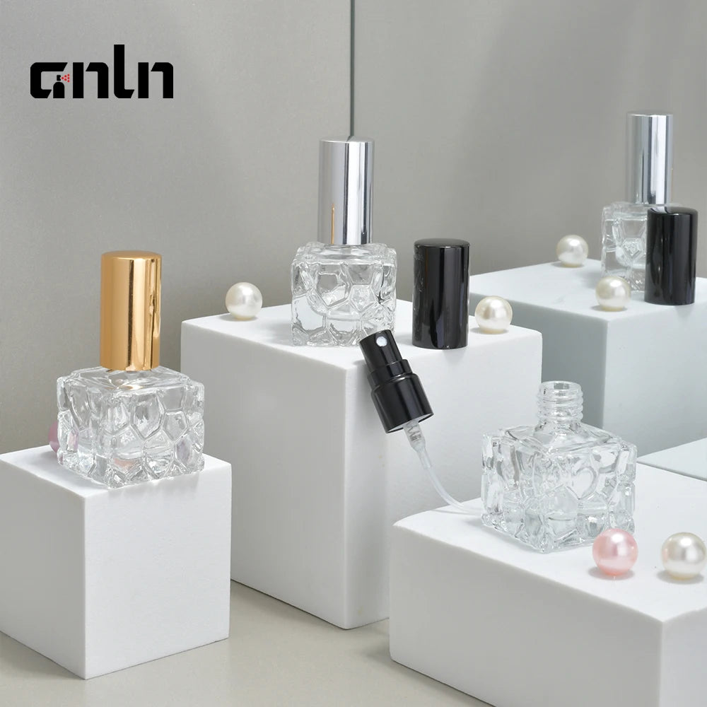 Empty Glass Bottles Spray Bottles Refillable Perfume Bottle Available for Customized logo and Color