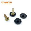 PC7650 Wood Cabinet Custom Color Plastic Screw Cover Cross Recessed Phillips Decorative Cover Plug