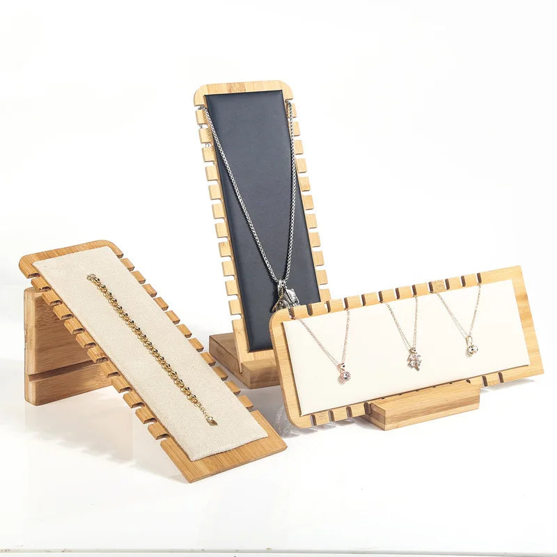 Jewelry Display Rack Ring Box Luxury Necklace Box Jewelry Storage Rack Display Board Wholesale