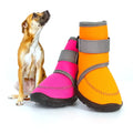 GMTPET Classic Cloth Eco-Friendly Candy Color High-top Waterproof Wear-resistant Dog Shoes for Medium/Large Dogs Rain Boots