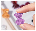 100-Piece Violent Bear Nail Polish Color Display Plastic Nail Tip Enhancement Color Card 1 Package of 100 Pieces