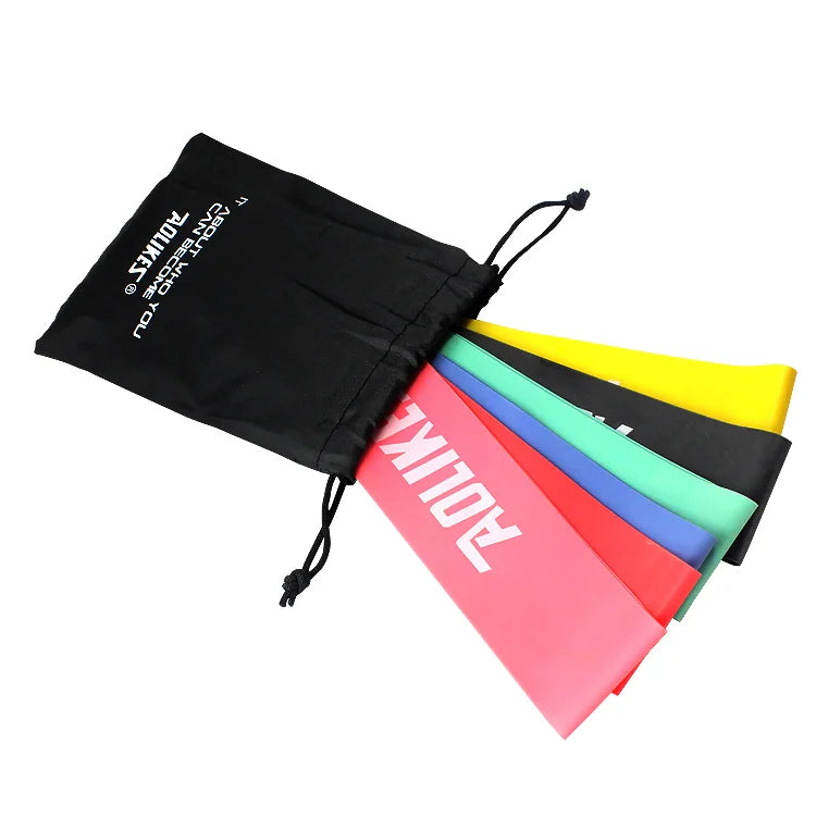 Aolikes Factory Friendly Resistance Fitness Exercise OEM Loop Bands With 6 Different Resistance Levels for Men and Women