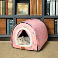 Fully Enclosed Warm Cat Beds Large New Plush Pet House Multicolor Waterproof Dogs Fashionable Animal Breathable Cat Cave
