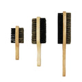 Otger Boar Bristle Men's Shaving Brush Facial Cleaning Mustache Styling Beard Paddle Natural Wooden Soft Home Use
