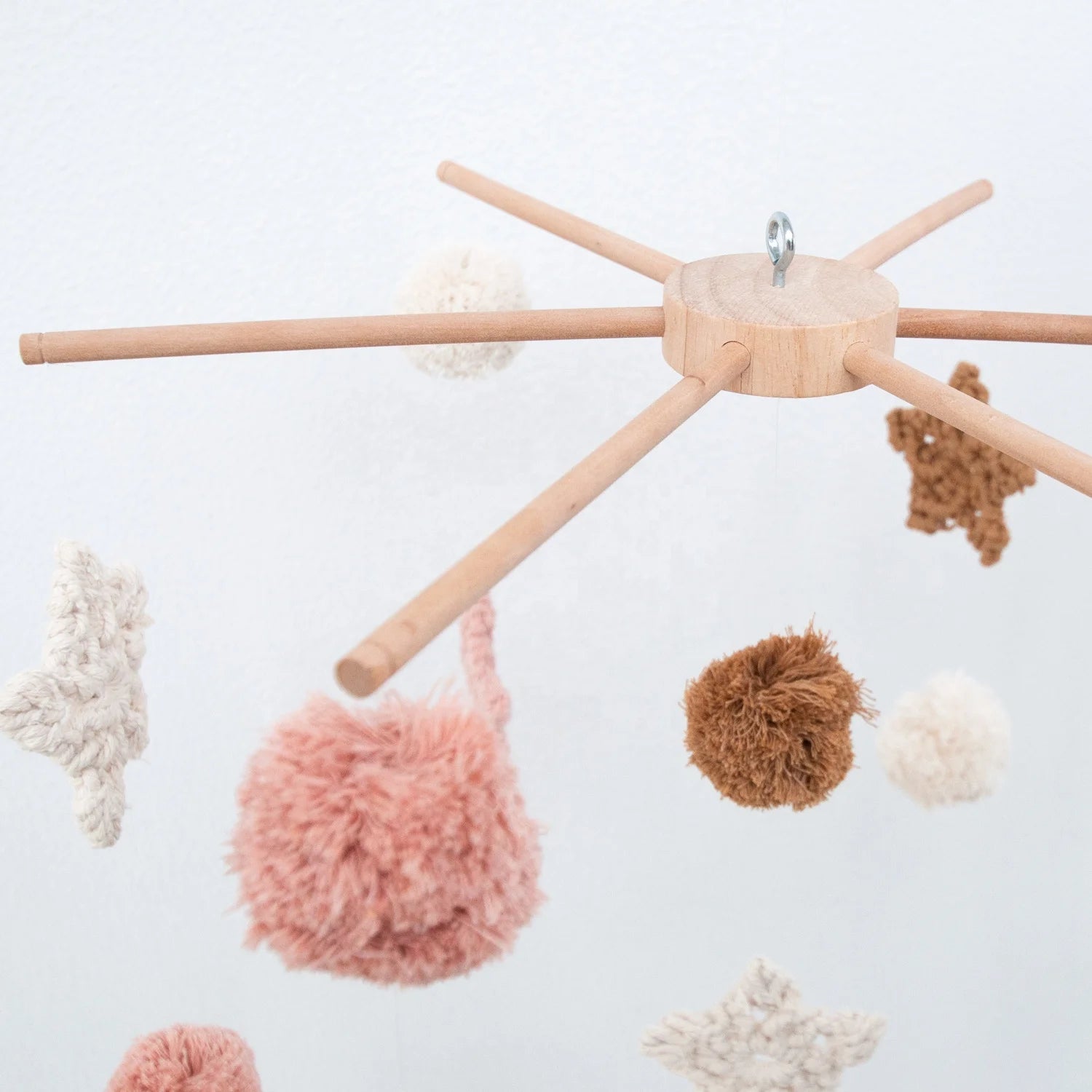 Wooden Mobile Frame DIY Craft New Shape for Home Decoration Needlework