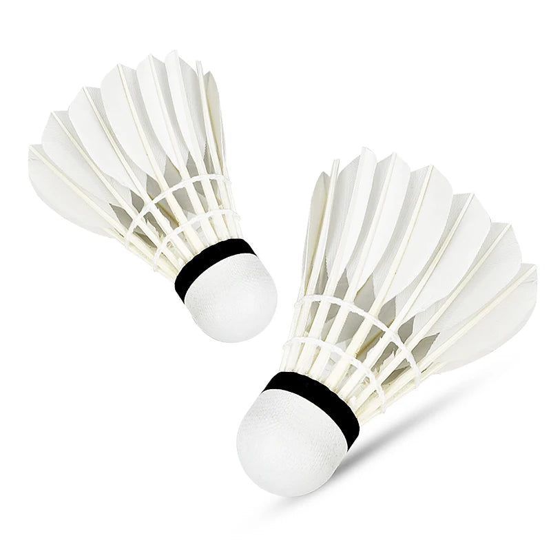 WHIZZ New Arrival 12 PCS Durable Goose Feather Badminton Shuttlecock