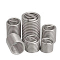 Industrial M3*0.5 Fasteners 304 Stainless Steel Wire Thread Insert 1D 1.5D 2D 2.5D 3D 0Cr18Ni9 Carton Packing