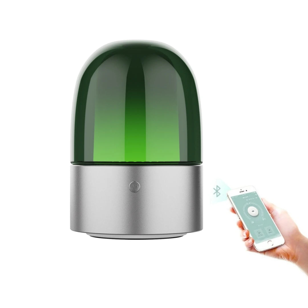 Bluetooth App Scent Diffuser Machine Waterless Essential Oil Smart Wireless WIFI Aroma Diffusers with RGB Light