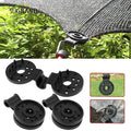 Plastic Tarp Spring Fasteners Shade Net Clips Round Shading Net Clamp Fixed Clip