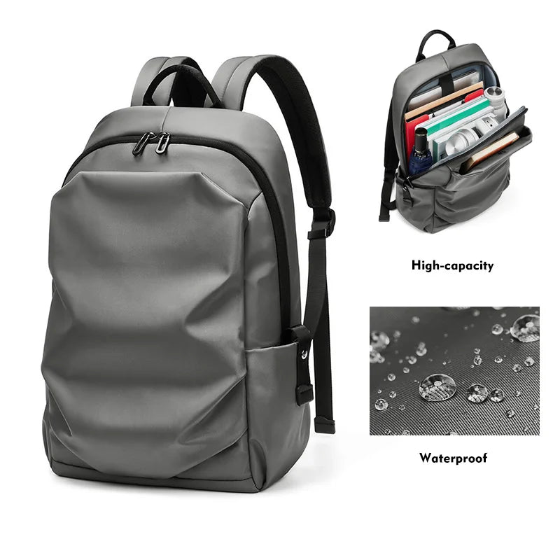 New Fashion Lightweight Back Pack College Commute Waterproof School Bags Men Travel Laptop Backpack