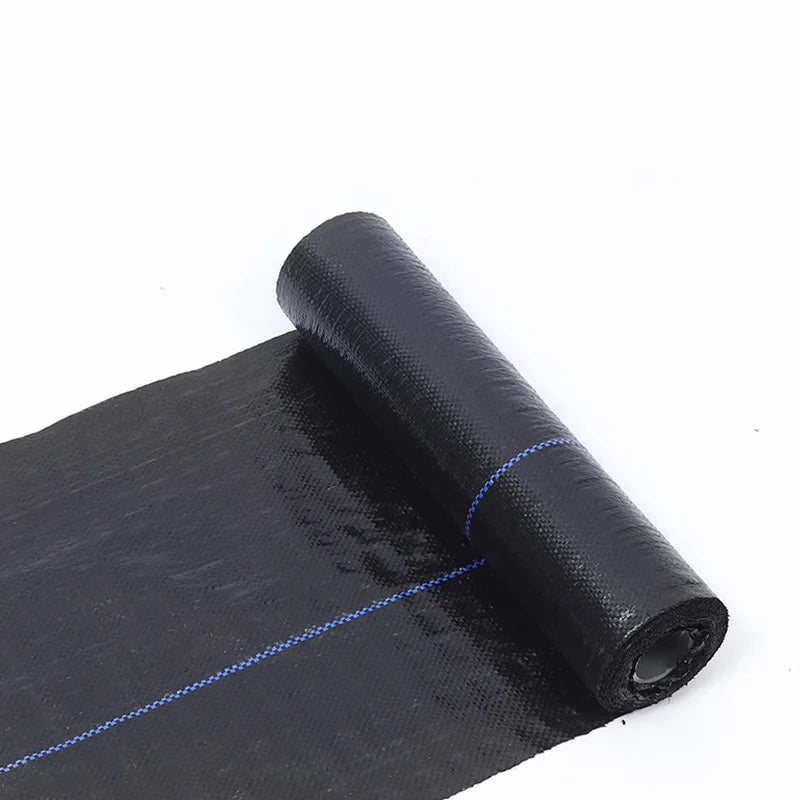 Mulching Film Agricultural Plastic Weed Mat Woven Fabric Heavy Duty Ground Cover Weed Control Cloth