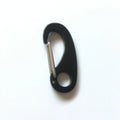 ShuoKe Sk1061 Custom Logo 5cm Egg Shape Wire Gate Mini Aluminum Alloy Carabiner for Retail Industry