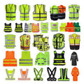Safety_reflective_vest Elastic for Clothing Sleeveless Fleece Fashionable Safety Vest High Visibility T-shirt MegaBDM