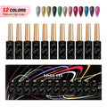 JTING Popular New Design 12colors Platinum Nail Art Gel Liner Collection Set Box OEM Free Customization Liner Gel Polish
