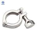 Aohoy Wholesale Dairy Food Grade Ss304 Din 32676 Sanitary Stainless Steel Ss Heavy Type Tri-clamp 13mhh Clamp