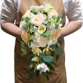 Wedding Simulation Road Lead Flower Floral Wedding Arch Background Wall