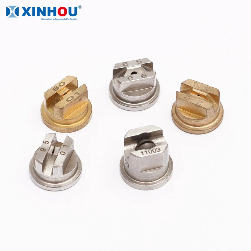 Stainless Steel Brass Teejet TPU Unijet Flat Fan Vee Jet Water Spray Tip Nozzle
