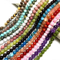Hot Selling Wholesale 12mm Natural Stone Round Loose Beads Crystal Diy Bracelet Necklace Jewelry Accessories