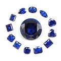 1.50mm 3.5mm Round Sapphire 2 mm Sapphire Stones Custom Cut Lab Blue Sapphire Stone