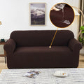 XinLan Modern Polyester Spandex Living Room Protective Slipcover Elastic Stretch 3 Seater Sofa Cover