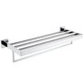 AKPN Bathroom Accessories Stainless Steel Folding Towel Shelf  Modern Towel Rack Chrome Towel Bars for Bathroom