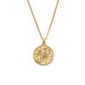 Gemnel Classic 925 Sterling Silver 18k Gold Cancer Zodiac Charm Twelve Chinese Zodiac Signs Pendant