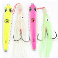 Selco SGST-XF02 Stocked Fishing Slow Jigging Lure Madai Lure Sea Fishing Tuna Jigs Rubber Skirts Jig