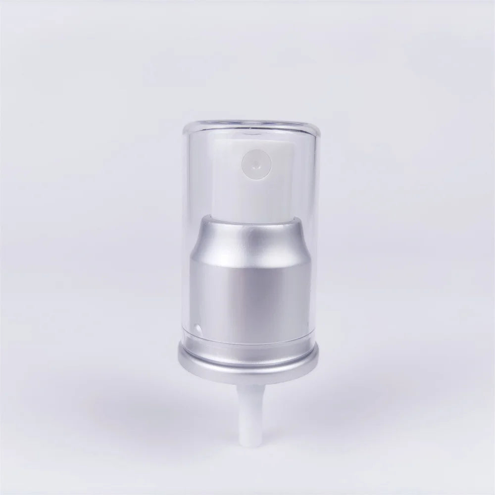 Kinpack Plastic Spray Fine Mist Sprayer 20/410 24/410 Customized Fine Mist Sprayer with Sliver Aluminum for Plastic Bottle