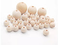 Wholesale Round Natural Wood Beads for Baseball Cap Hat Sizes 12mm 8mm 10mm 20mm 25mm 30mm Etc. Common Fabric Feature