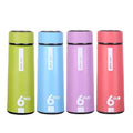 2024 Custom Logo Eco-friendly Reusable Glass Bottle Double Wall High Borosilicate Glass Water Bottle
