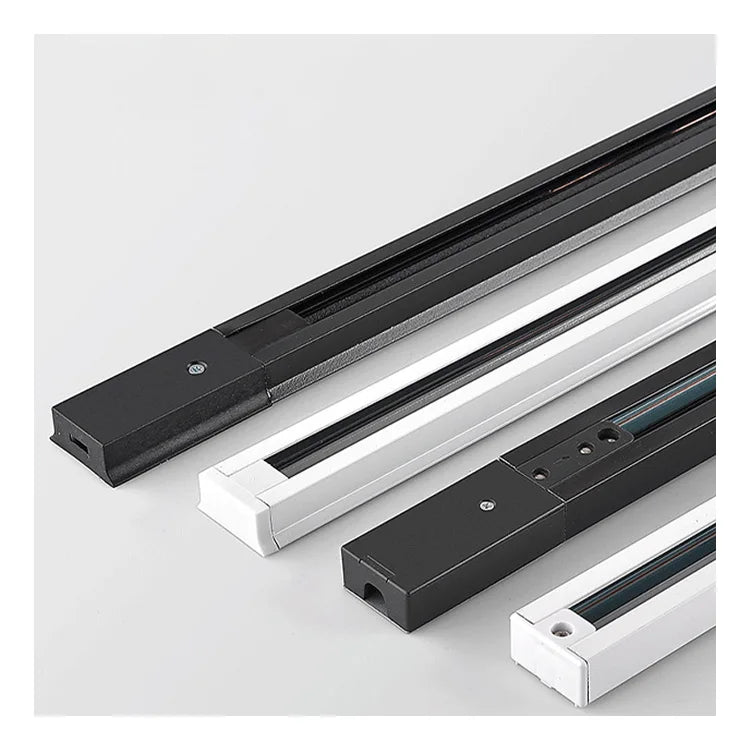 VOC Modern Aluminum 3-wire 4-wire Guide Rail Strip LED Spotlight 2-wire 1m 2m Track Strip