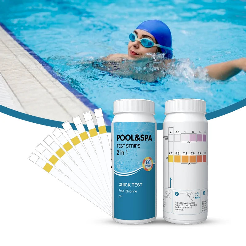 Outdoor Swimming Pool Test Strip Pools Ph Test Strips Spa Water Test Kit 2 Ways