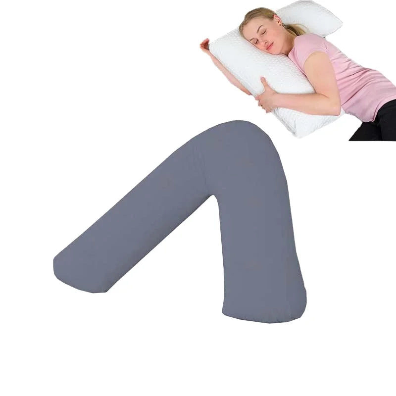 Orthopeadic-V Shaped Pillow Ideal Support Back Neck Maternity Nursing Body Pillow