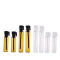Hot Sale Free Samples Cheap Price Small Mini Empty Tester Tube with Stick 2ml Glass Vial Perfume Amber