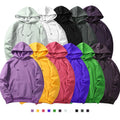 Factory Custom Design Heavyweight Blank French Terry Oversized Fleece Pullover Men's Long Hoodies