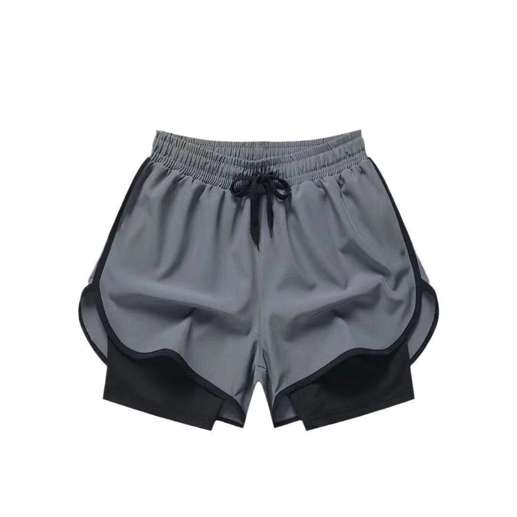 Men's Casual Cotton Sweat Shorts for Outdoor Running & Basketball Quick Dry Fitness Gym Wear with Sweat Absorption Properties
