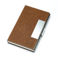 High Quality Vintage Aluminum Business Card Holder & Wallet Case with Laser Printing Snap Closure for Credit Cards-Yamo YM-319