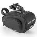 ROCKBROS Double Open Storage With Taillight Bike Bags Saddle Bicycle Waterproof Quick Release Saddle Bag