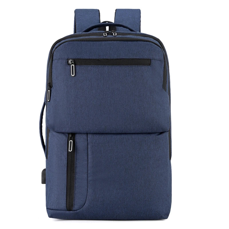 New Trendy Fashion Custom Logo Waterproof Oxford Polyester Unisex Large Capacity Business School Casual Travel Laptop Backpacks