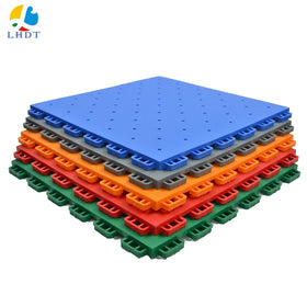 LHDT Interlocking 100% Virgin PP - Durable Non-slip Floor Tiles for Sports Courts