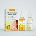 Vitamin C &  Serum Set Use for Day and Night Facial Serum Kit 30 Liquid 100% Natural Hot Sale Organic Pure 42g