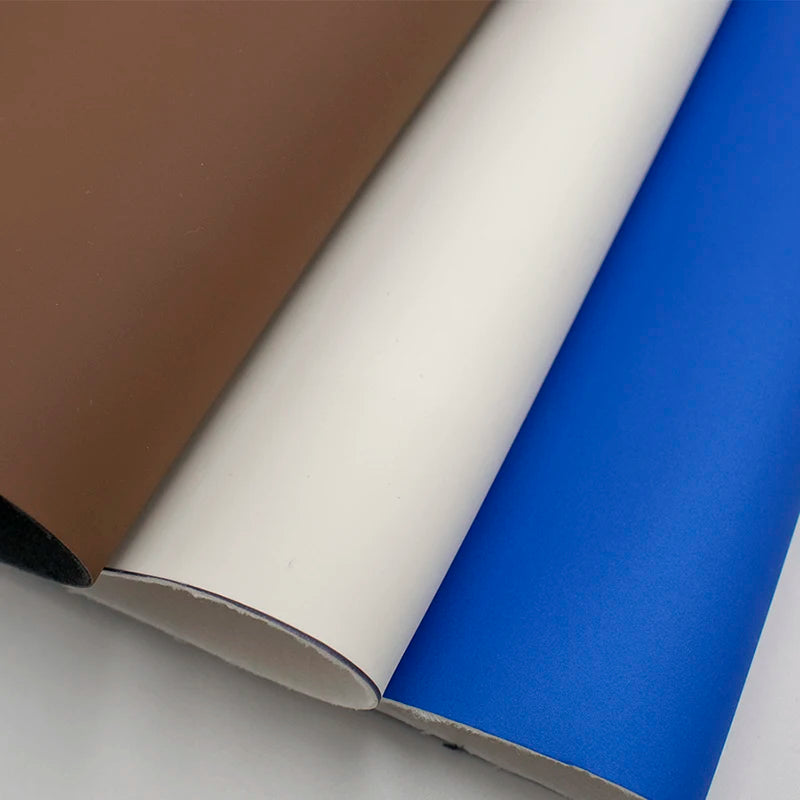 PU Leather for Shoes Low-Priced Synthetic Leather in Printed Fabric Matte Polished Elastic for Furniture Luggage Bags Sofas MegaBDM