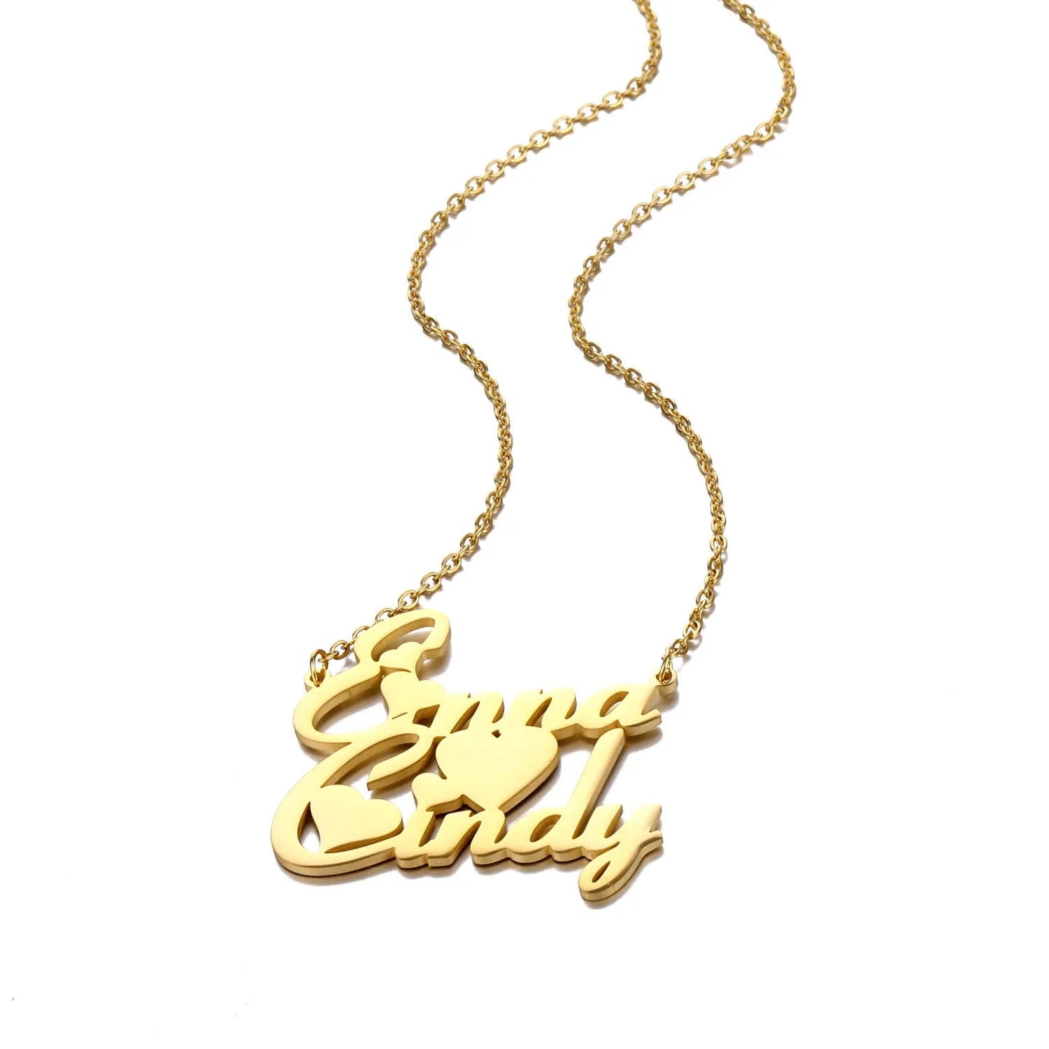 Stylish Personalized Custom Name Stainless Steel Butterfly Necklace Jewelry for a Unique Gift