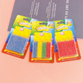Excellent Quality Red Birthday Candles with Glitter Paraffin Wax Cake Candles